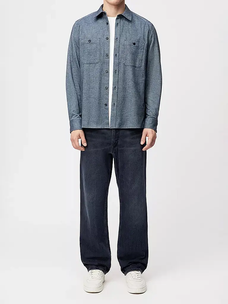 DRYKORN | Chemise coupe droite NOWEN_D | blau