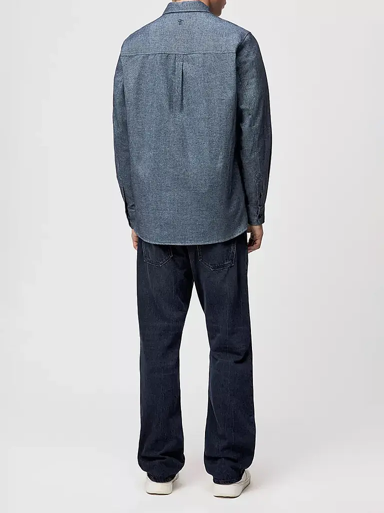 DRYKORN | Chemise coupe droite NOWEN_D | blau