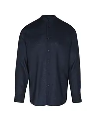 DRYKORN | Chemise en lin TALOC | Bleu foncé