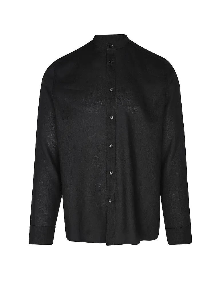 DRYKORN | Chemise en lin TALOC | schwarz