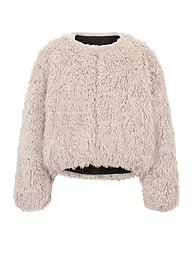 DRYKORN | Jacke in Felloptik | Marron clair