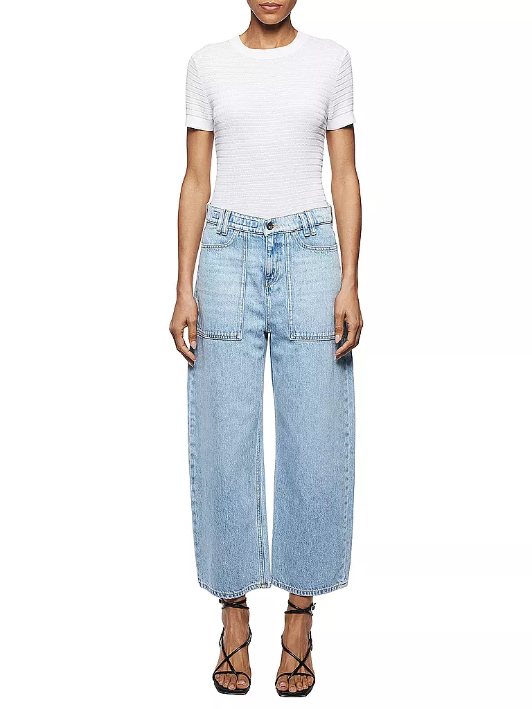 DRYKORN | Jeans Balloon Fit 7/8 DERIVE 1 | Bleu