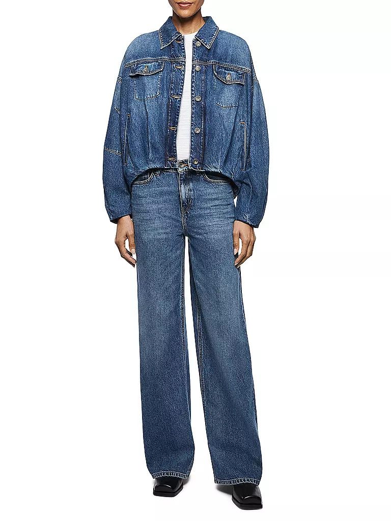 DRYKORN | Jeans Wide Leg FLUNG 10 | Bleu