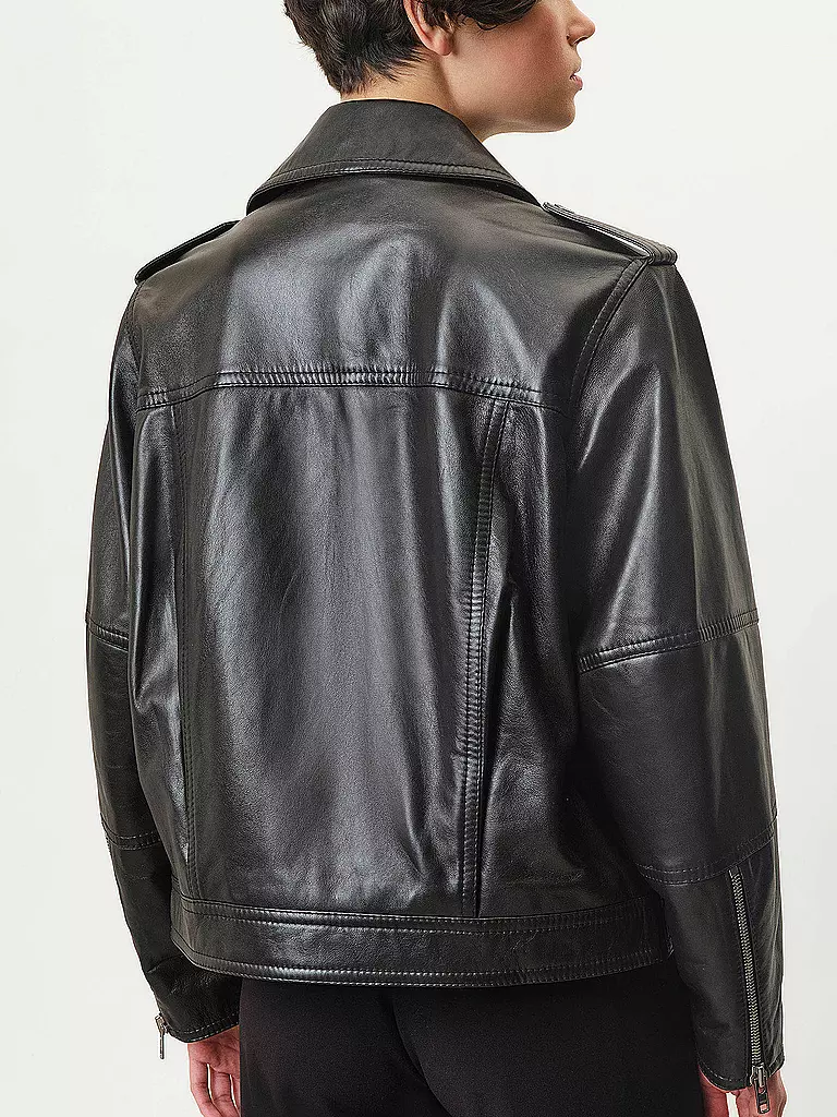DRYKORN | Lederjacke VROCK 10 | Noir