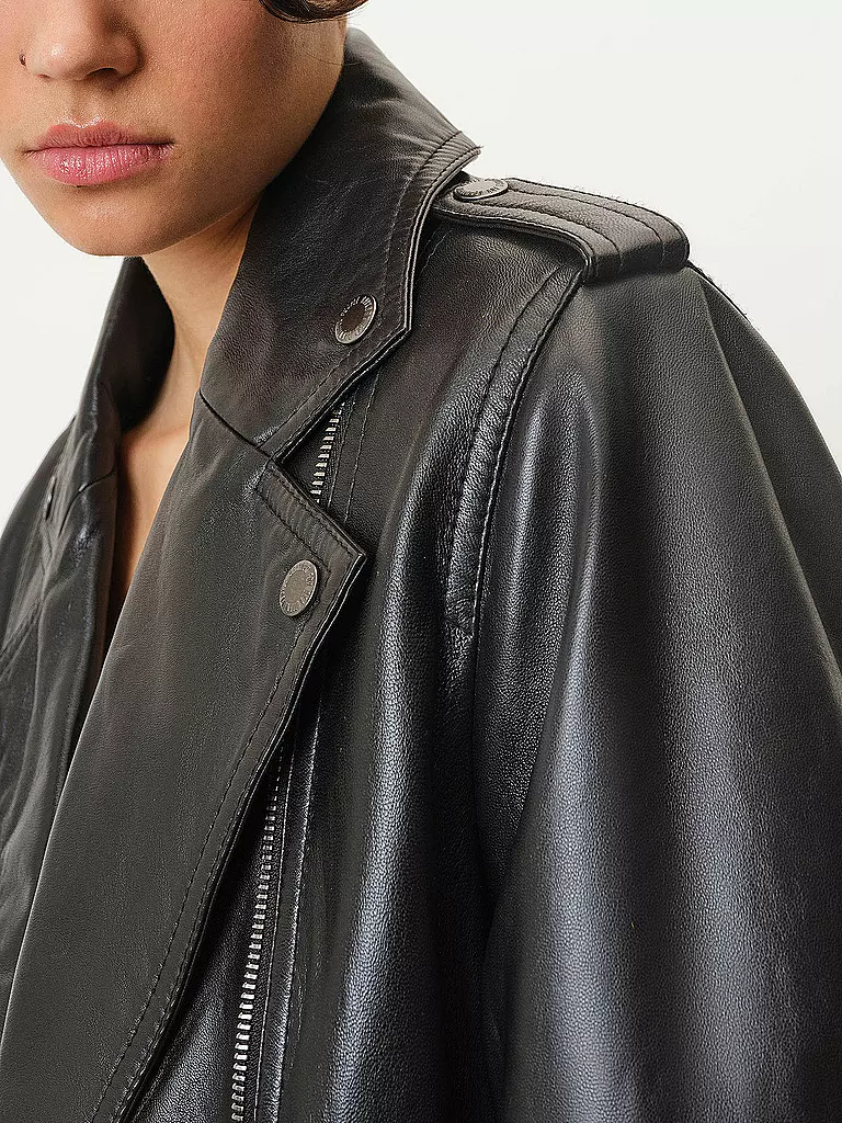 DRYKORN | Lederjacke VROCK 10 | Noir
