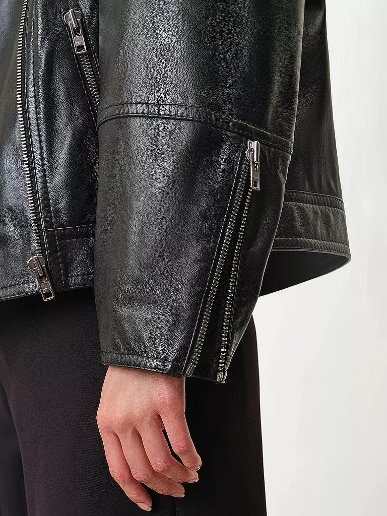 DRYKORN | Lederjacke VROCK 10 | Noir