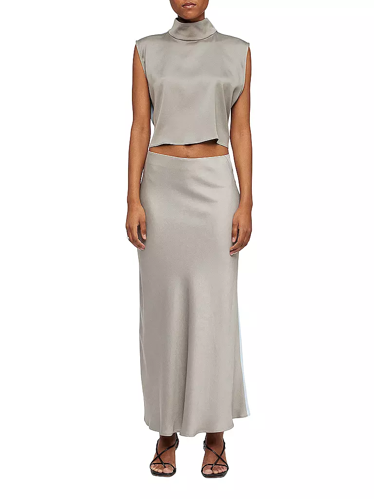 DRYKORN | Midi-jupe NEVIDA 1 | Marron clair