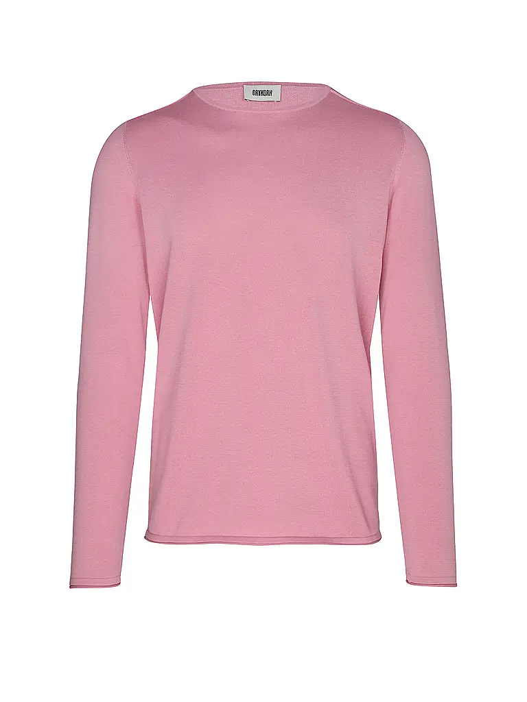 DRYKORN | Nom du produit: Pullover RIKONO
Marque: DRYKORN
Couleur: rosa
Catégories: Mode,Homme

Longueur des manches: Manches longues
Encolure: Col rond
Matière: Tricot,Coton
Motif: Uni
Coupe (vêtements d'extérieur): Regular
Style: Pure,Tendance | Rose