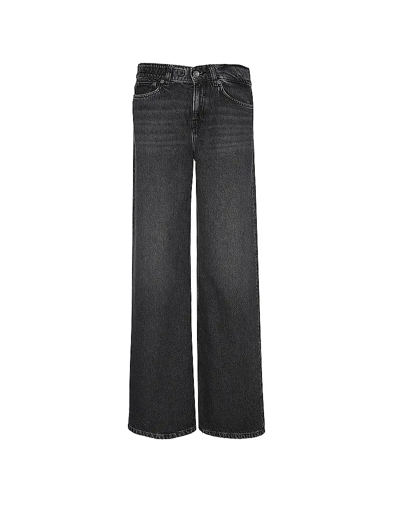 DRYKORN | Nom du produit : Jeans Wide Leg FLUNG 10
Marque : DRYKORN
Couleur : noir
Catégories : Mode, Femme

Matière : Denim, Coton, Lyocell
Motifs : Uni
Longueur (Pantalons/Jeans) : Longueur normale
Style : Pure, Tendance
Hauteur de la taille : Taille m | Noir