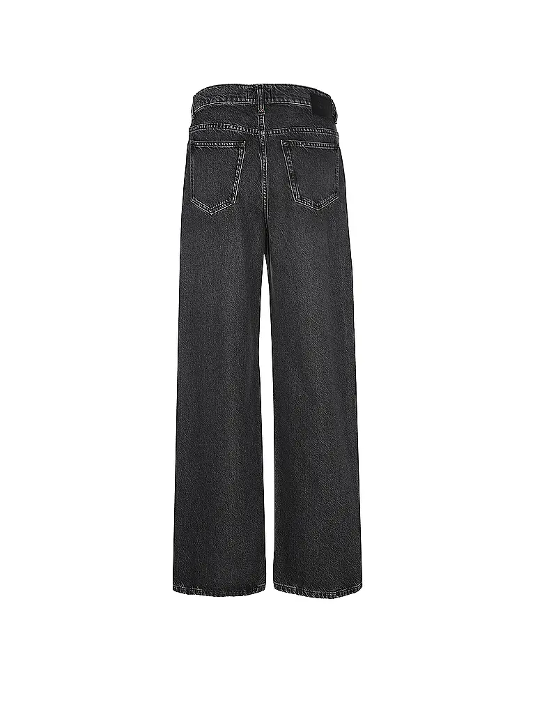 DRYKORN | Nom du produit : Jeans Wide Leg FLUNG 10
Marque : DRYKORN
Couleur : noir
Catégories : Mode, Femme

Matière : Denim, Coton, Lyocell
Motifs : Uni
Longueur (Pantalons/Jeans) : Longueur normale
Style : Pure, Tendance
Hauteur de la taille : Taille m | Noir