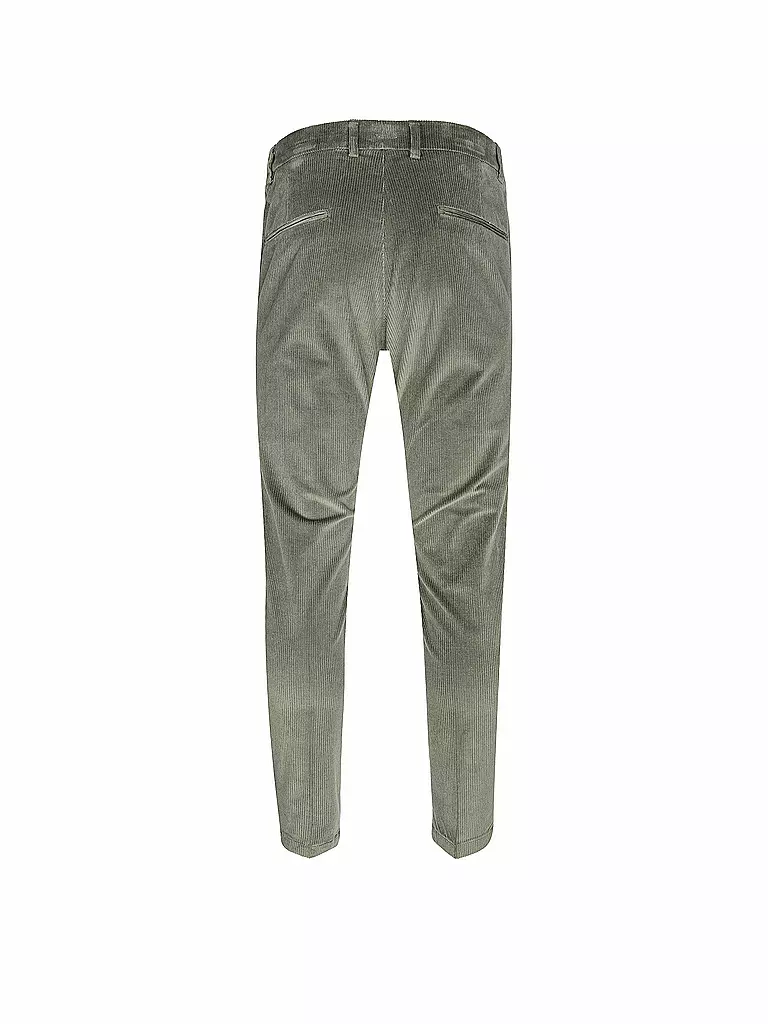 DRYKORN | Pantalon en velours côtelé AJEND 10 | dunkelgrün