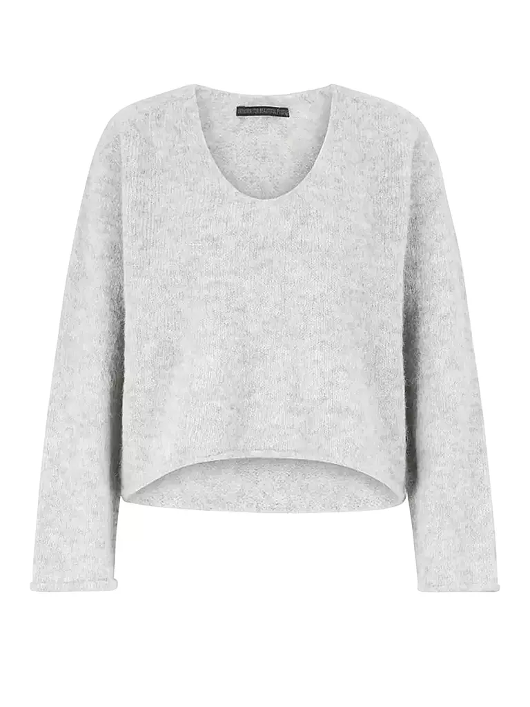 DRYKORN | Pullover Boxy Fit SOMAIJA | Gris clair