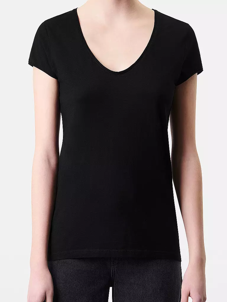 DRYKORN | T-Shirt "Avivi" | Noir