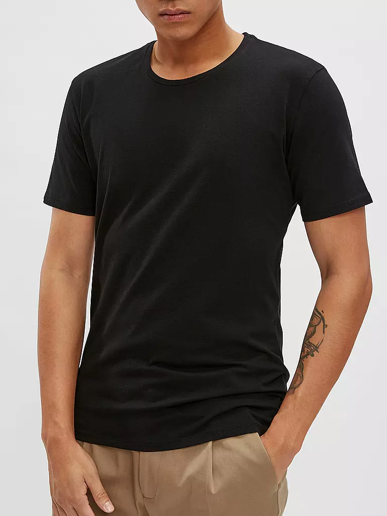 DRYKORN | T-shirt basic | schwarz
