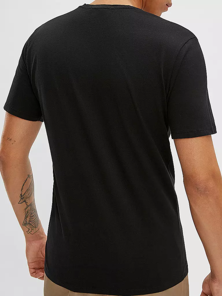 DRYKORN | T-shirt basic | schwarz
