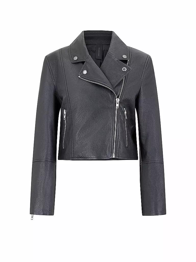 DRYKORN | Veste en cuir BARWALL | Noir