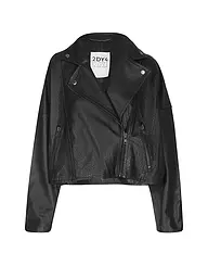 DRYKORN | Veste en cuir CRAIG | Noir