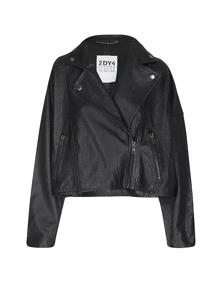 DRYKORN | Veste en cuir CRAIG | schwarz