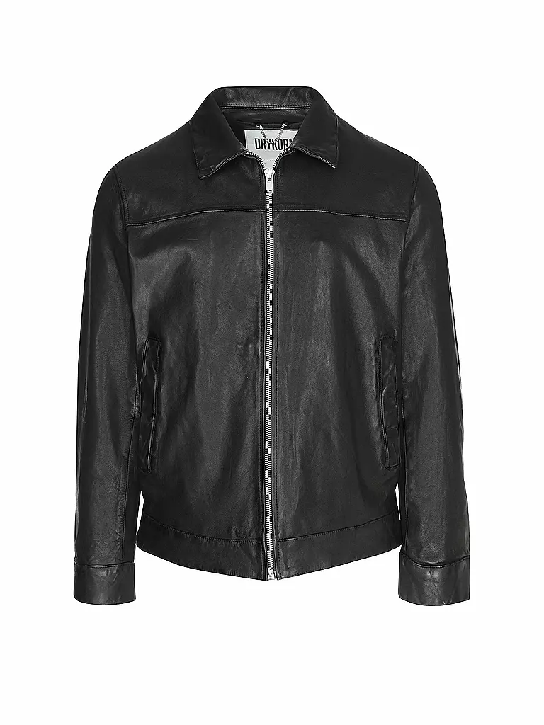 DRYKORN | Veste en cuir RIKKA | schwarz