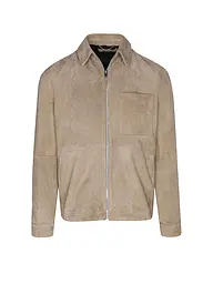 DRYKORN | Veste en cuir | Beige