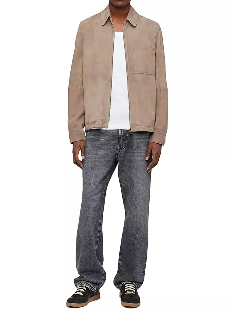 DRYKORN | Veste en cuir | beige