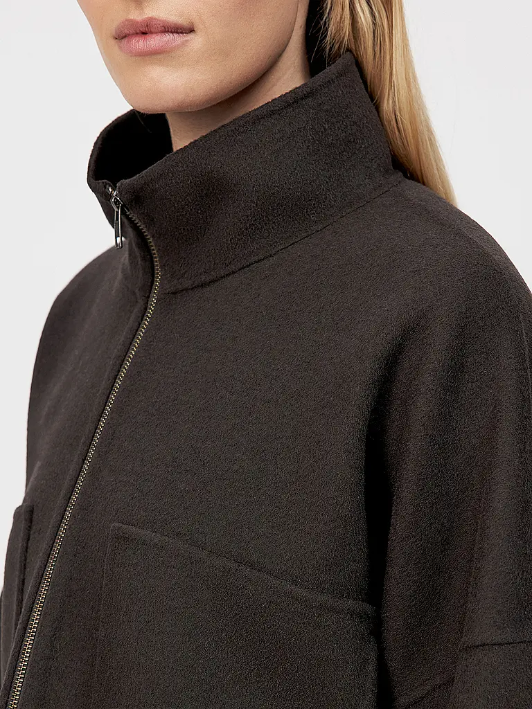 DRYKORN | Veste en laine ELSTOW_1 | Marron