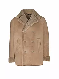 DRYKORN | Veste en peau lainée KONNO 10 | Marron