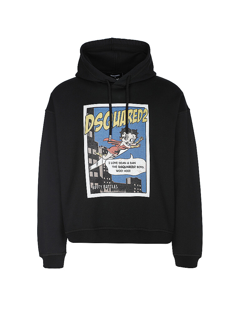 Sweat à capuche - Hoodie noir L