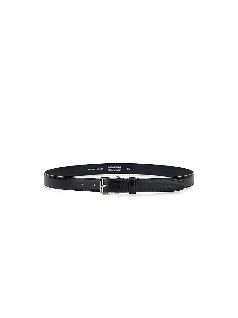 Ceinture en cuir noir 110