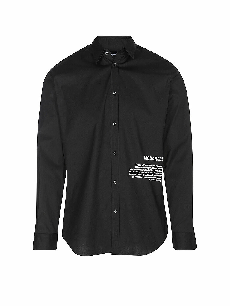 Chemise coupe régulière noir 52
