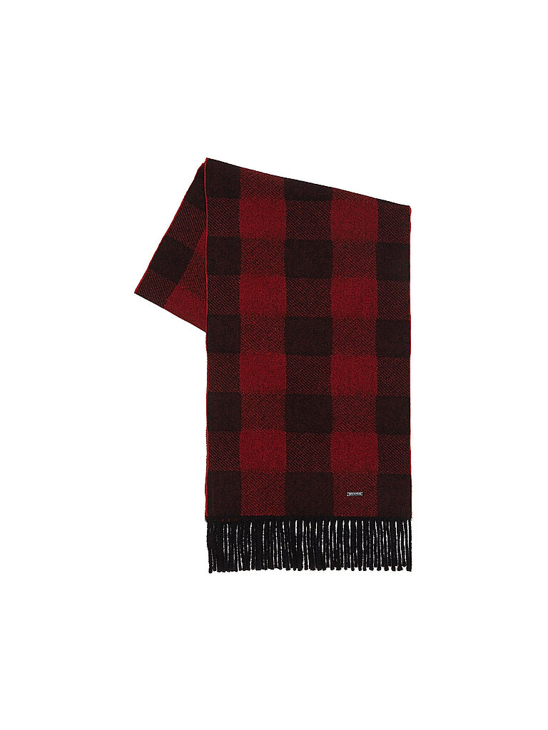 Dsquared2 Écharpe rouge foncé