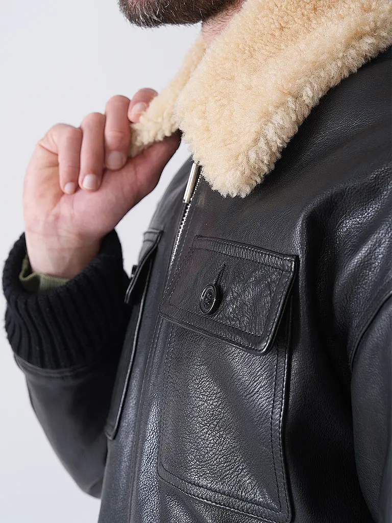 DSQUARED2 | Blouson en cuir AVIATEUR | 