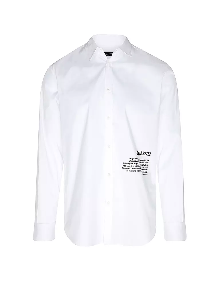 DSQUARED2 | Chemise coupe regular | weiss