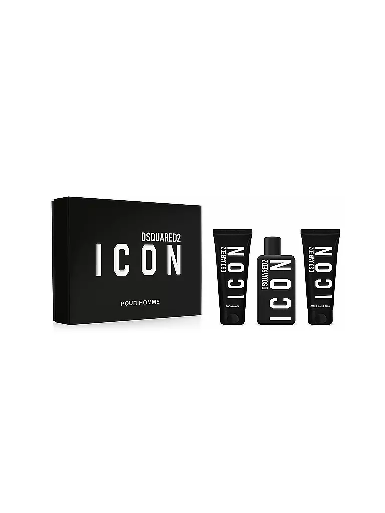 DSQUARED2 | Coffret cadeau - Icon Pour Homme Eau de Parfum, Gel douche, Baume après-rasage 3x100ml | keine Farbe