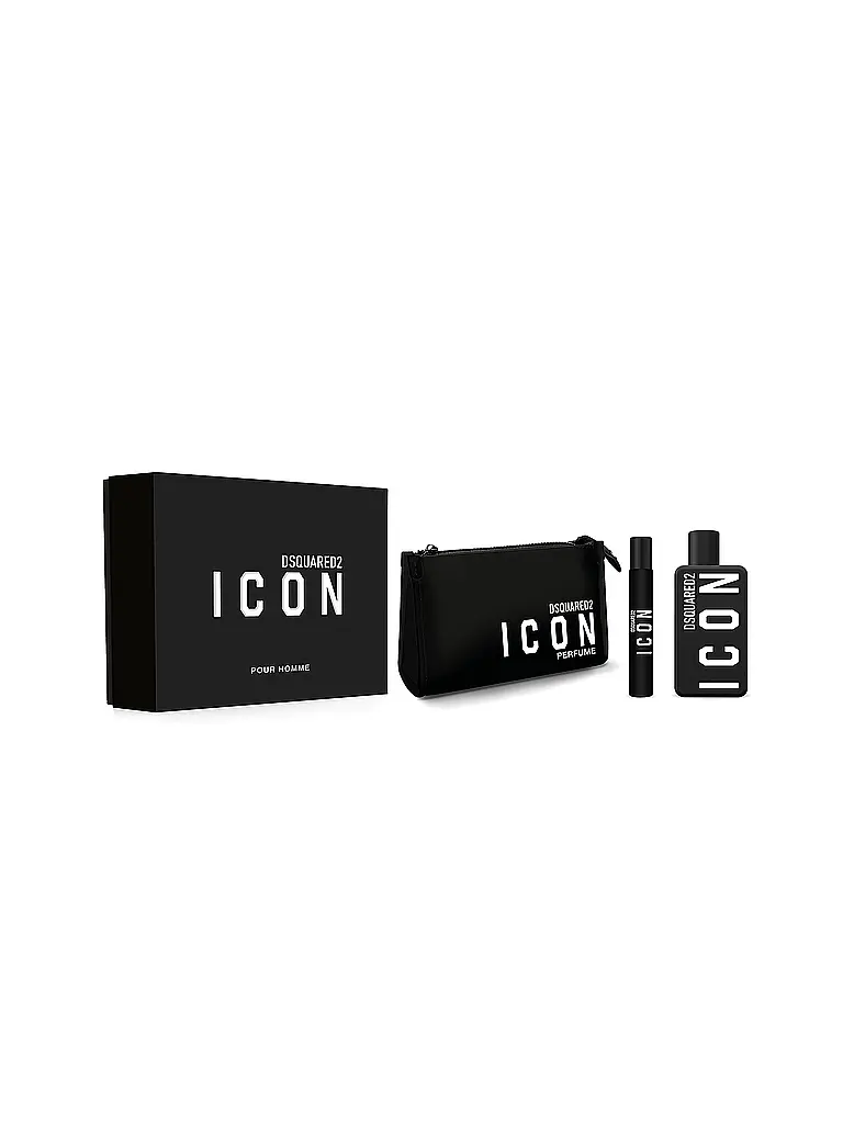 DSQUARED2 | Coffret cadeau - Icon pour Homme Eau de Parfum Set 100ml / 10ml | Aucune couleur