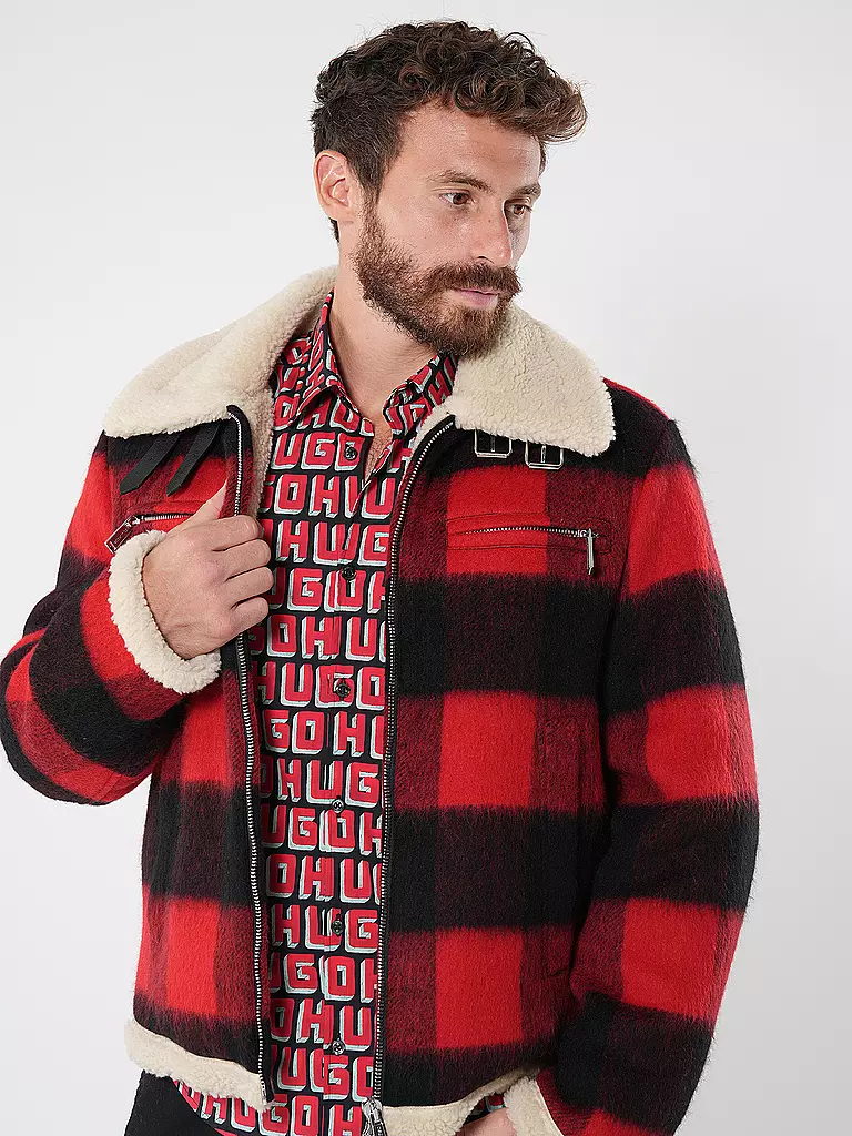 DSQUARED2 | Kurzjacke NIGHTMARE AVIATOR | Rouge