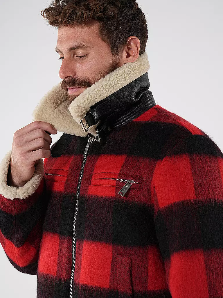 DSQUARED2 | Kurzjacke NIGHTMARE AVIATOR | Rouge