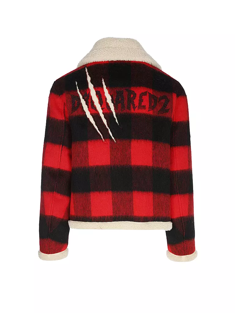 DSQUARED2 | Kurzjacke NIGHTMARE AVIATOR | Rouge