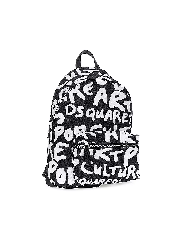 DSQUARED2 | Sac à dos D2 POP 80s | Noir