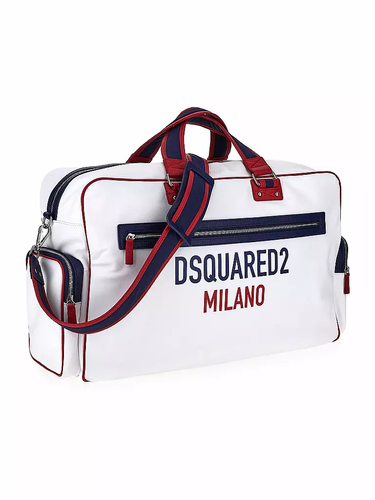 DSQUARED2 | Sac - Week-end CORDURA SPALMATO | Blanc