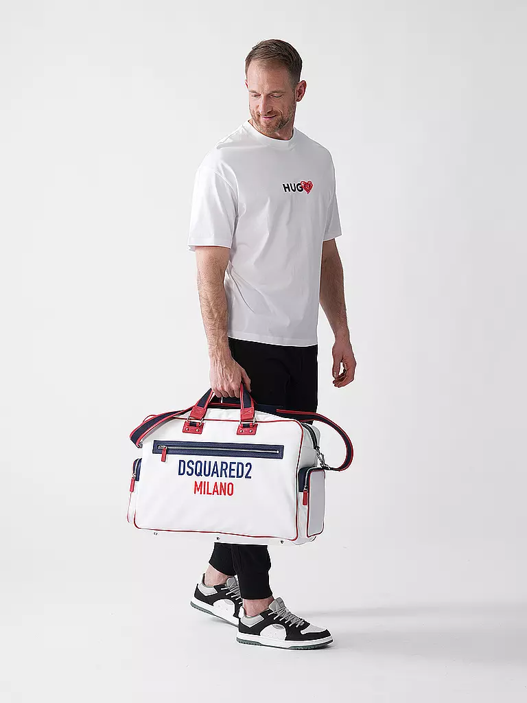 DSQUARED2 | Sac - Week-end CORDURA SPALMATO | Blanc