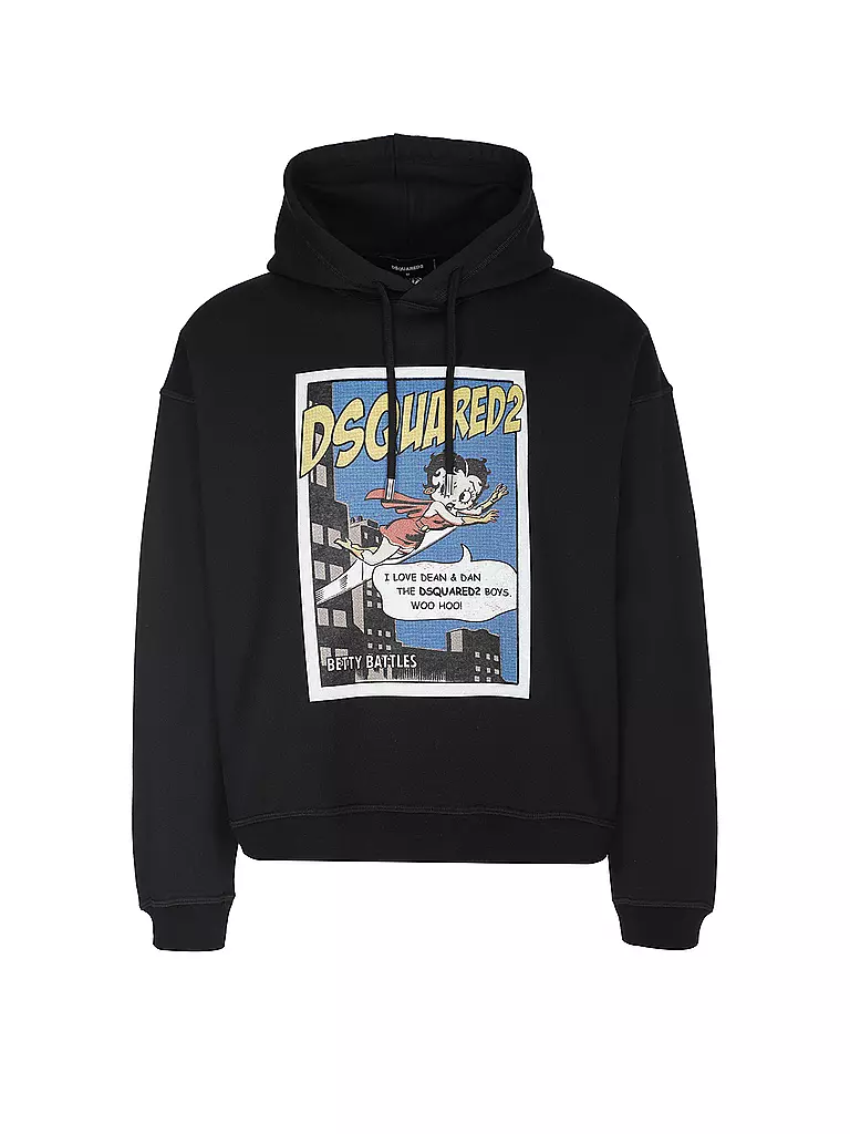 DSQUARED2 | Sweat à capuche - Hoodie | schwarz