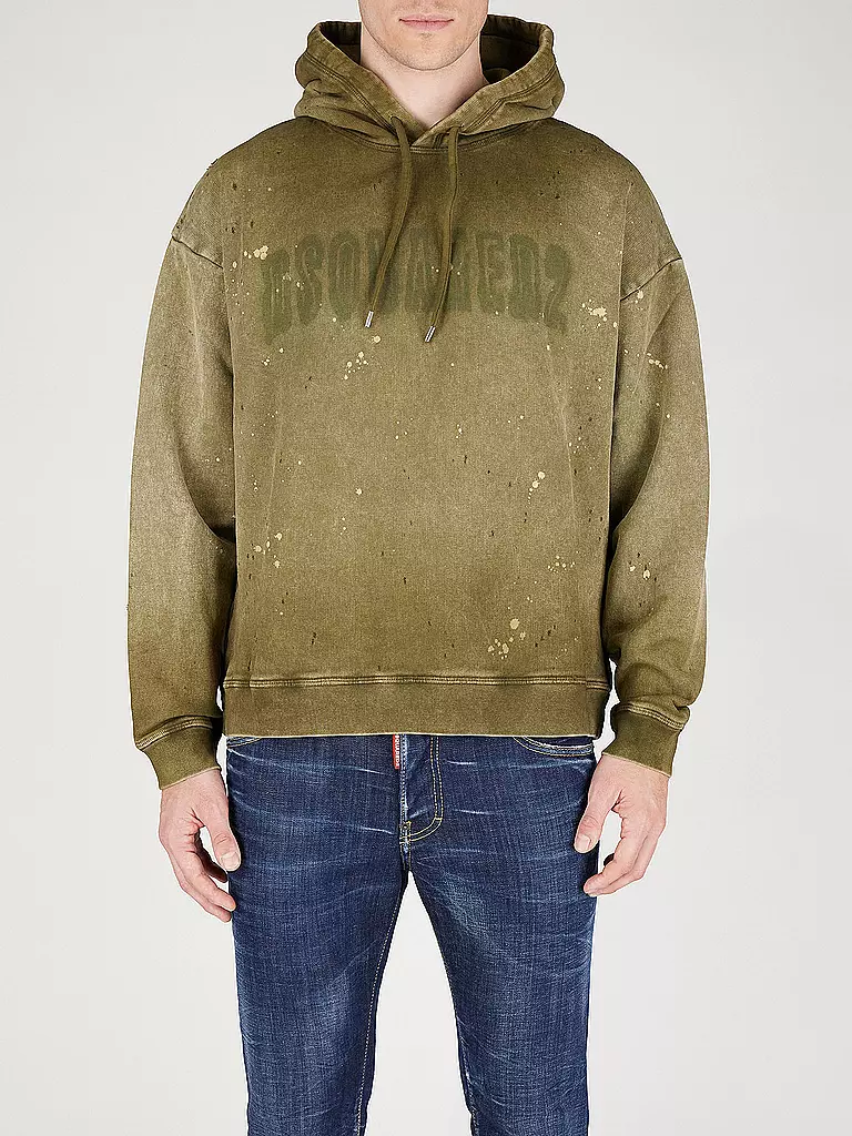 DSQUARED2 | Sweat à capuche - Hoodie | olive