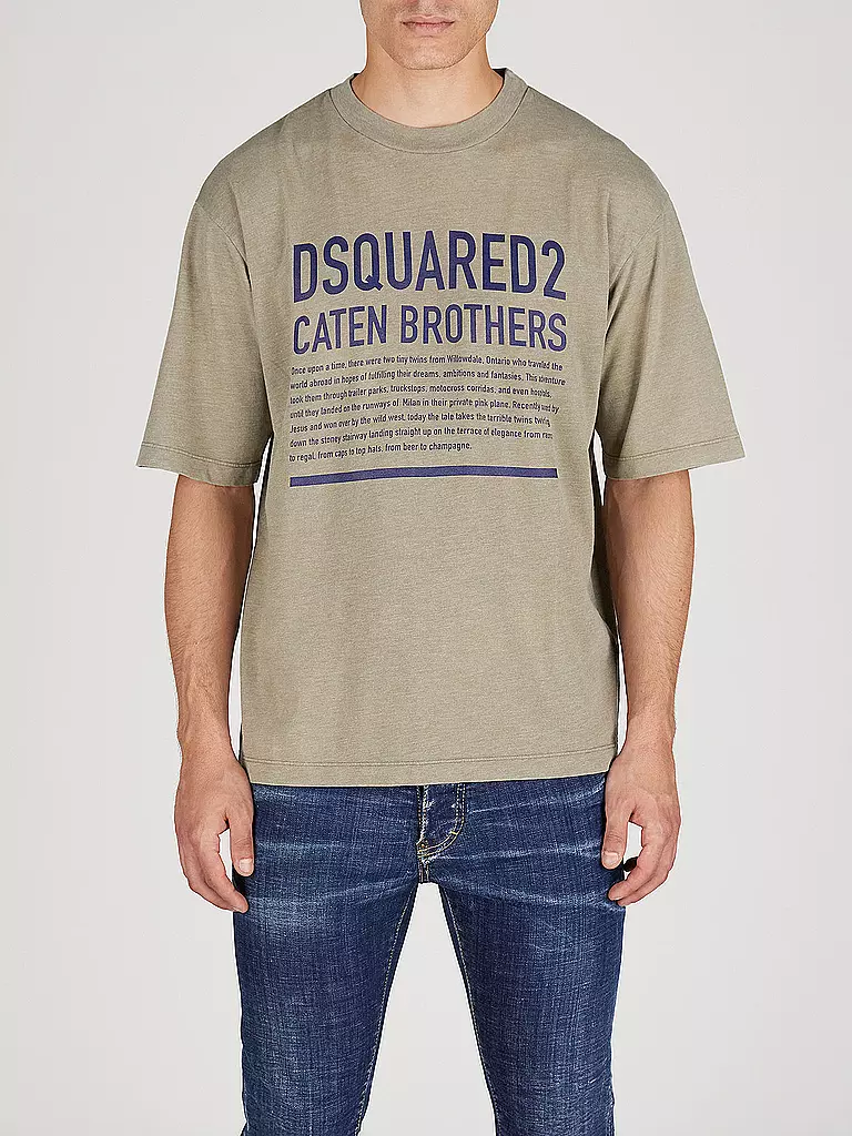 DSQUARED2 | T-Shirt Coupe Ample | grau