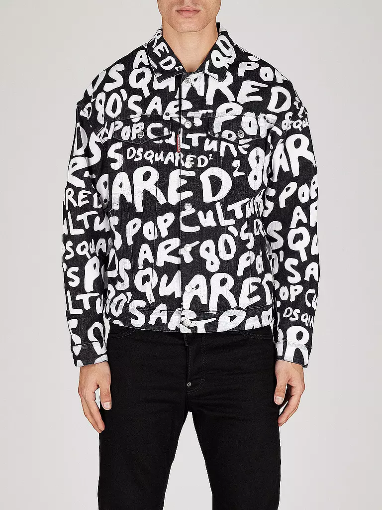 DSQUARED2 | Veste en jean | schwarz