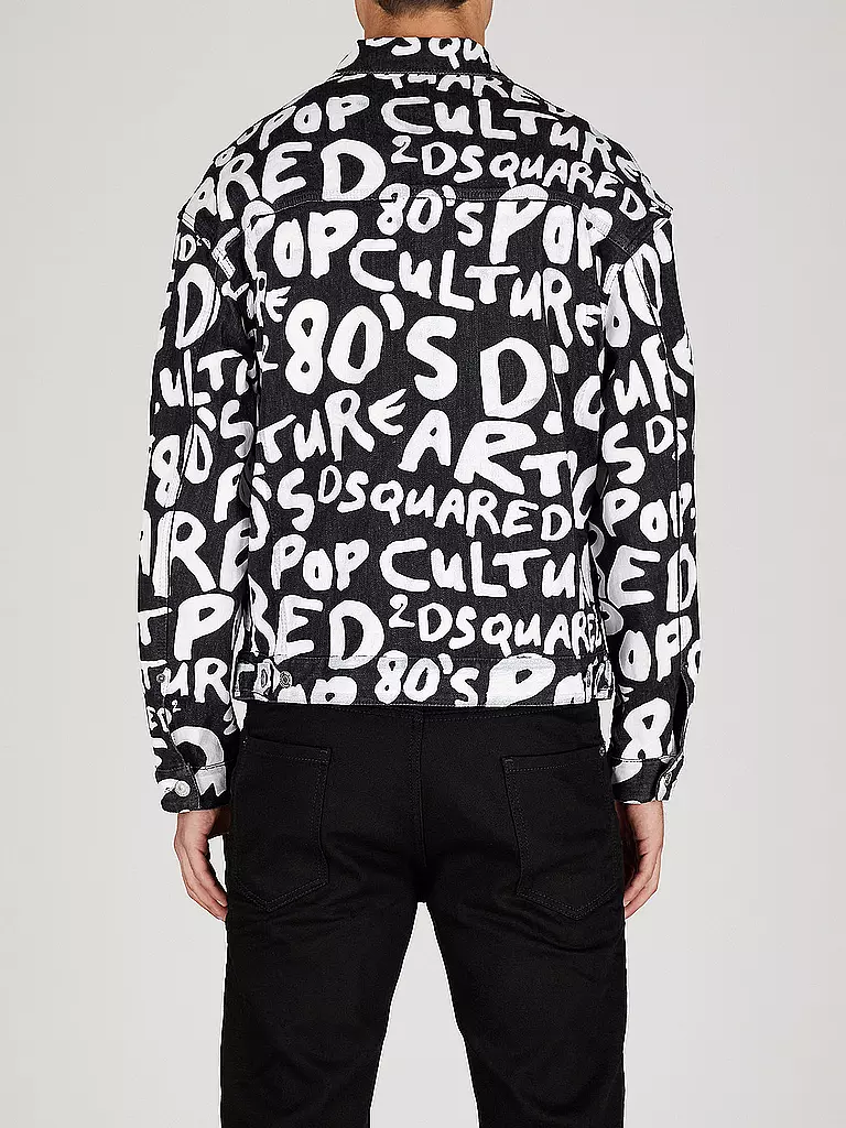 DSQUARED2 | Veste en jean | schwarz