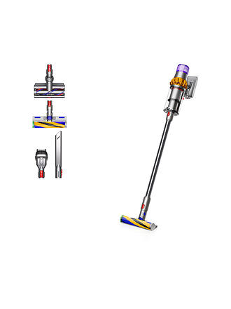 DYSON | Aspirateur V15 DETECT ABSOLUTE Nickel/Jaune