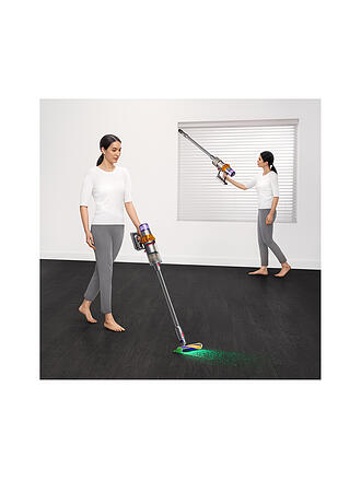 DYSON | Aspirateur V15 DETECT ABSOLUTE Nickel/Jaune