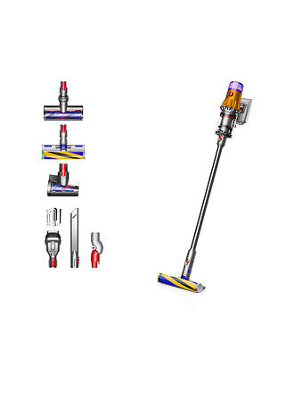 DYSON | Aspirateur V12 DETECT SLIM ABSOLUTE Nickel/Jaune