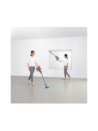 DYSON | Aspirateur V12 DETECT SLIM ABSOLUTE Nickel/Jaune